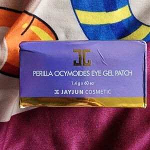 Jayjun Perilla Ocymoides Eye Gel Patch - Purple & Gold Packaging New